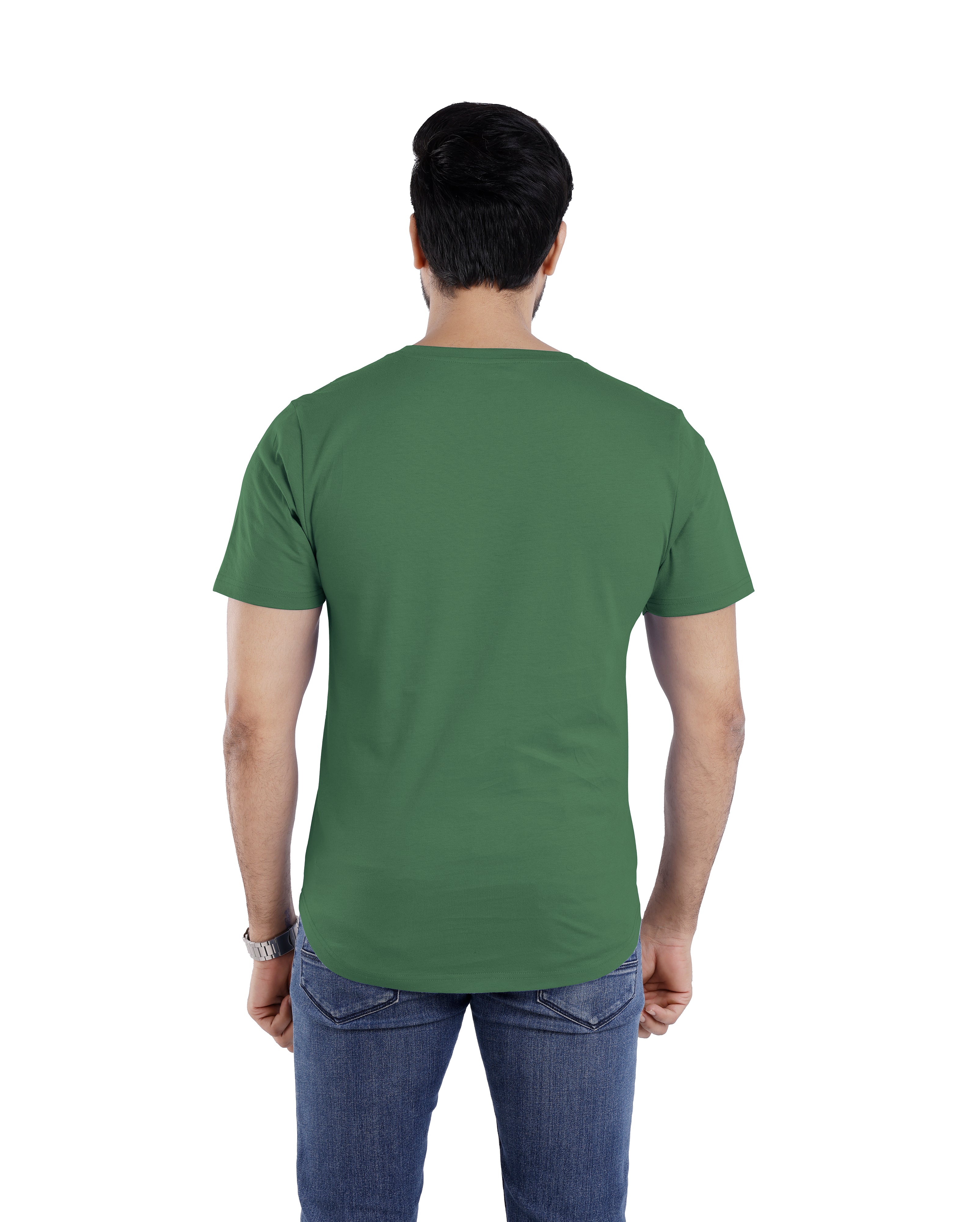 Men’s Short Sleeve Drop Cut Crew Neck T-Shirt - Pastel Green